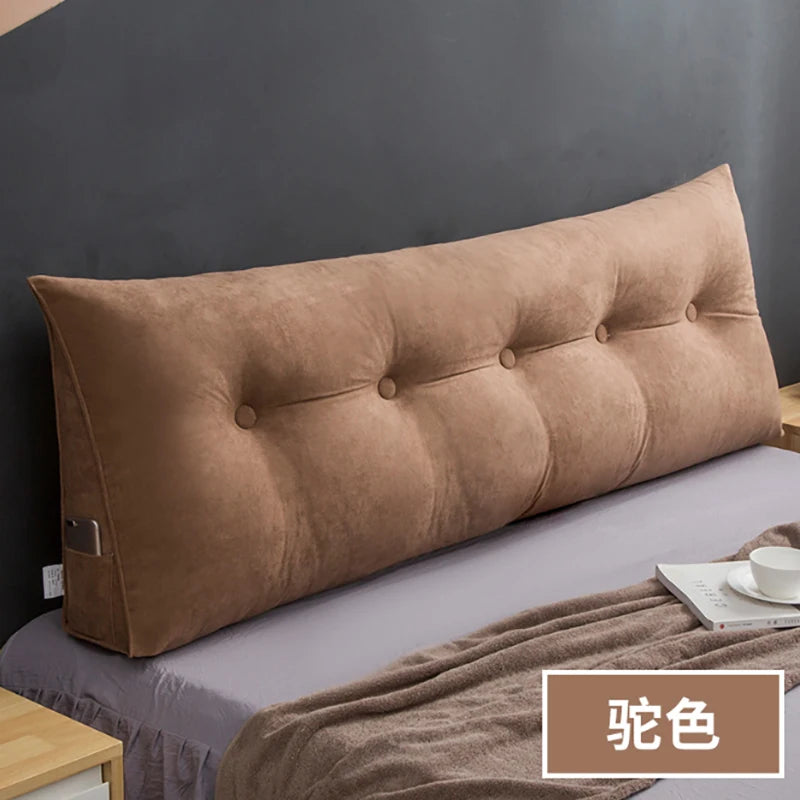 Coussin en tete de lit de Lit Velours Douillet Multifonction