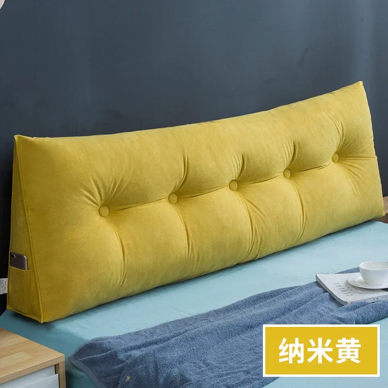 Coussin en tete de lit de Chevet Flanelle : Douceur & Soutien