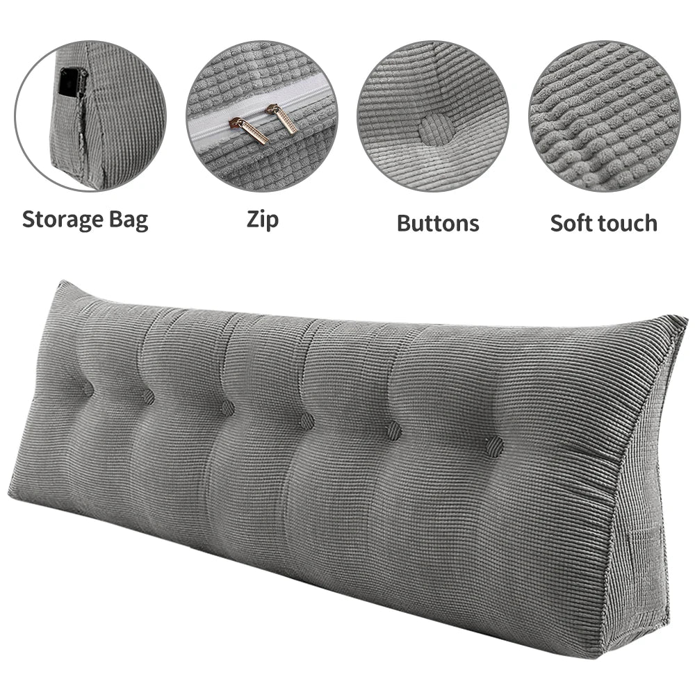 Coussin en tete de lit Dossier Ergonomique : Confort & Style