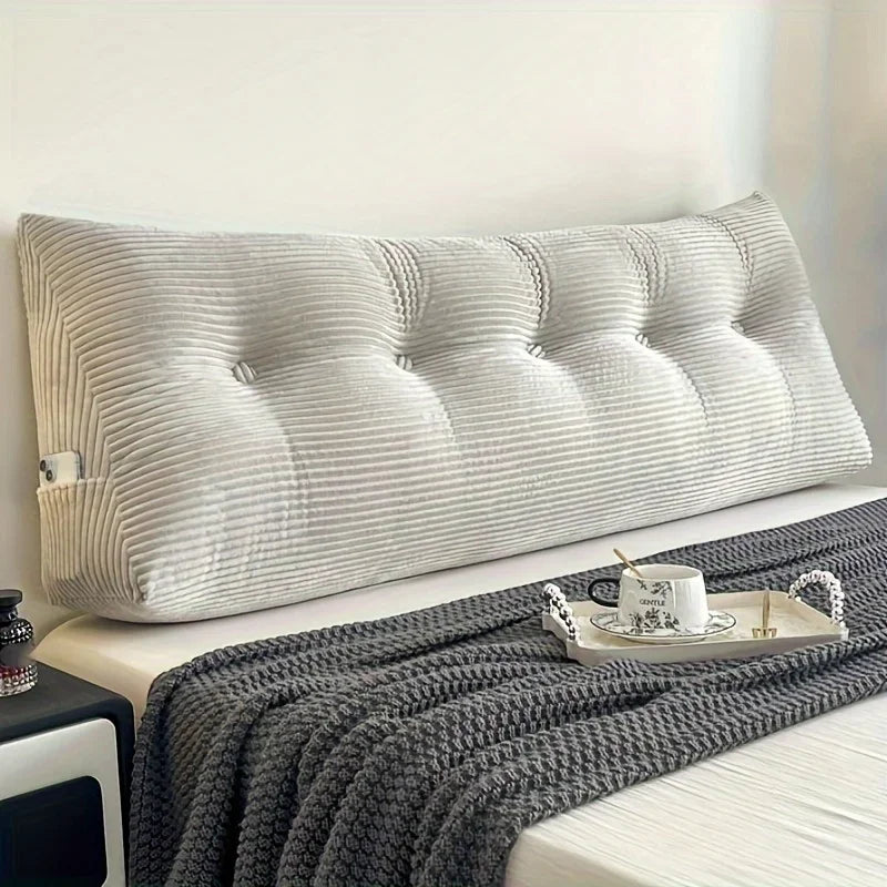 Coussin en tete de lit de Lecture Rayé : Confort et Soutien Optimal