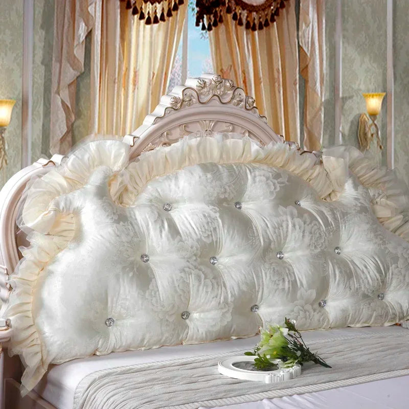 Coussin en tete de lit Couronne Lavable