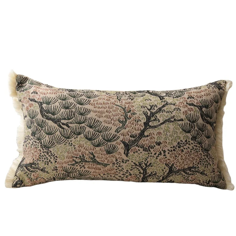 Coussin en tete de lit Déco Chinois Pin Rétro 35x90