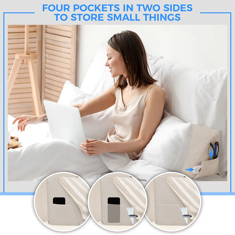 Coussin en tete de lit Ergonomique Design