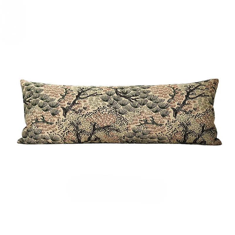 Coussin en tete de lit Décoratif Chinois Pin Rétro 35x90