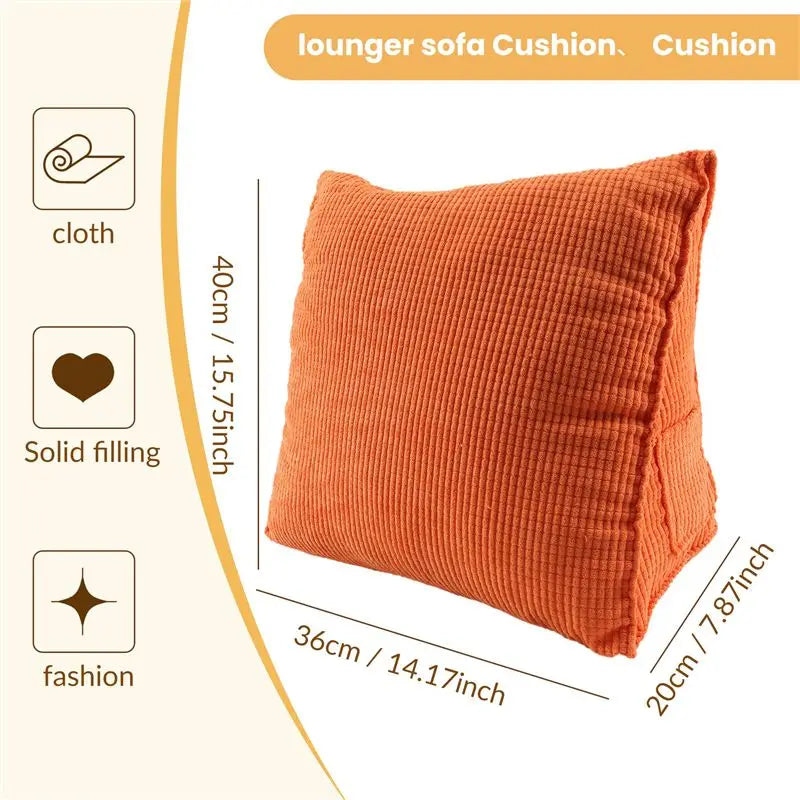 Coussin en tete de lit Cale-Dos Ergonomique Mémoire de Forme