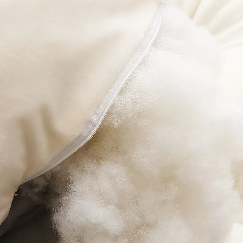 coussin tete de lit en forme de montagne