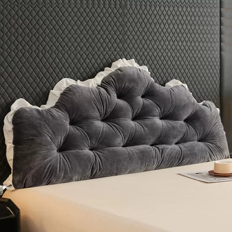 Coussin en tete de lit Douceur Volantée Chic