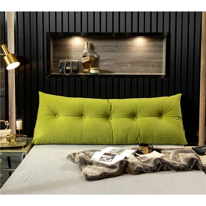 Coussin en tete de lit Dossier Triangle Confort Ultime Déhoussable