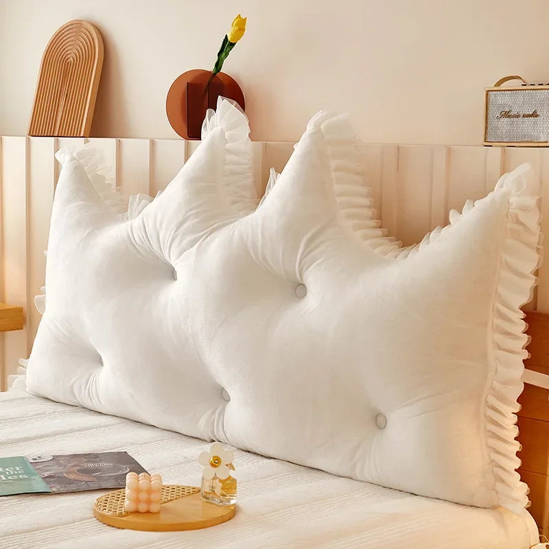 Coussin tete de lit Dossier de Lit Princesse Rose Confort