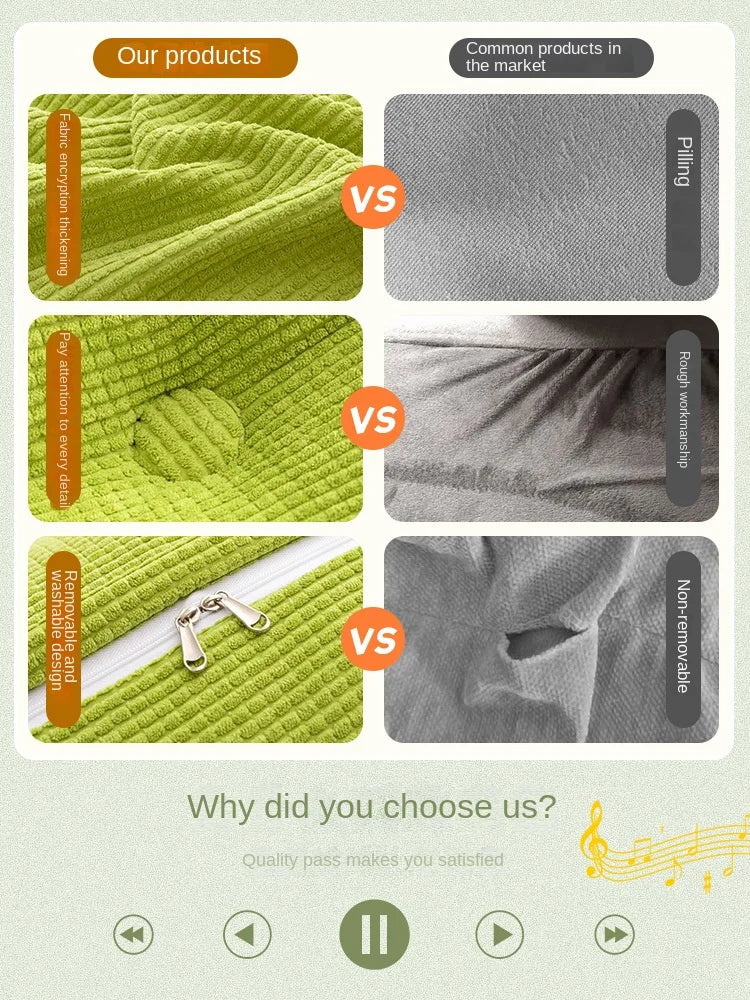 Coussin en tete de lit Dossier Tête de Lit Lavable Confort