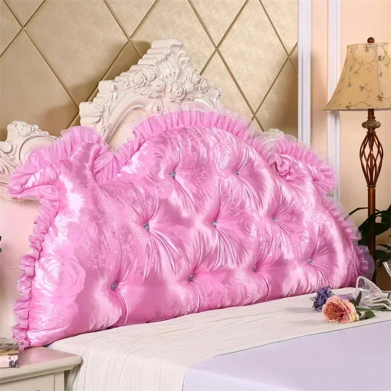 Coussin en tete de lit de Lit Couronne Lavable Princesse
