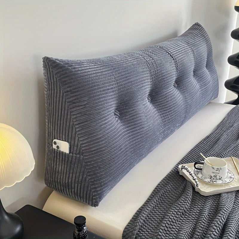Coussin en tete de lit de Lecture Rayé : Confort et Soutien Optimal
