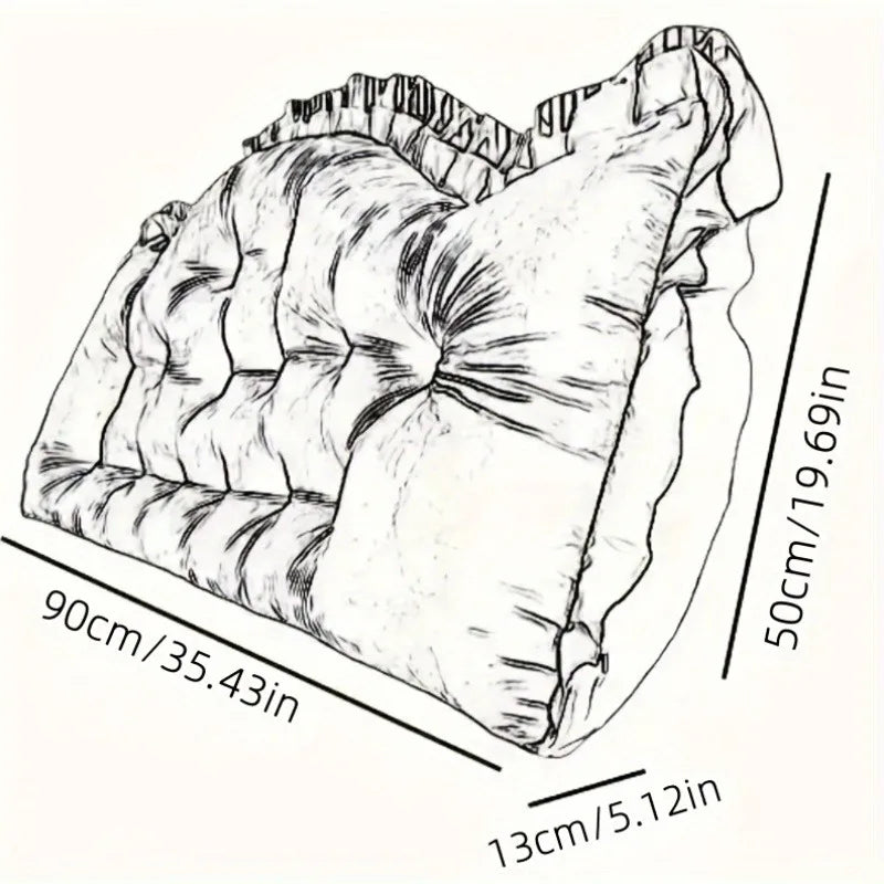 Coussin en tete de lit Couronne Princesse Doux