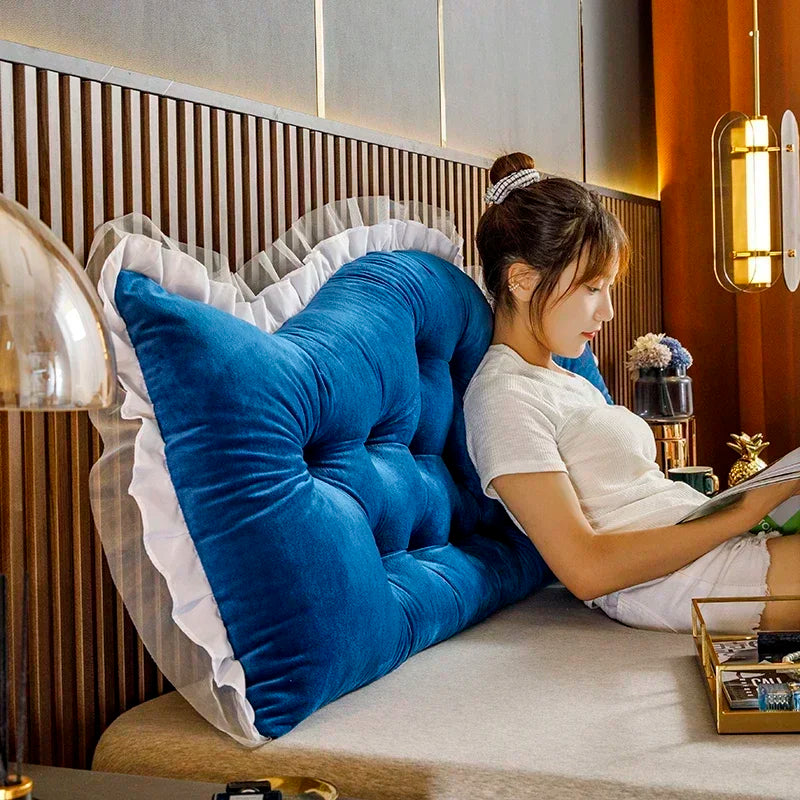 Coussin en tete de lit Tatami Moelleux : Support Lecture Luxe