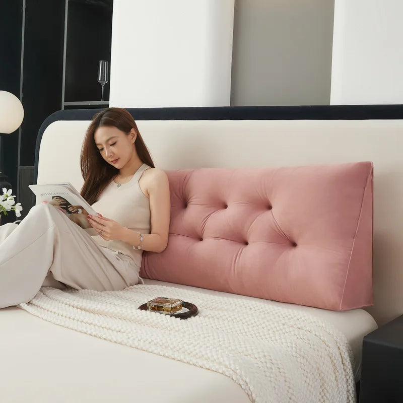 Coussin tete de lit Grand Coussin Dossier Ergonomique Lit Canapé