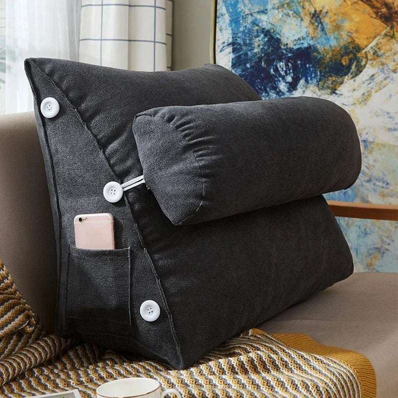 Coussin en tete de lit de Lecture Confort Ergonomique