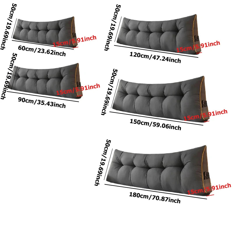 Coussin en tete de lit Moderne Déhoussable