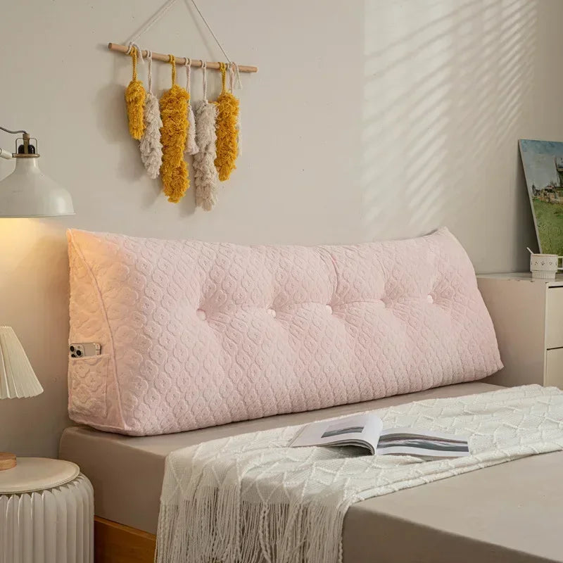 Coussin tete de lit Grand Coussin Cale-Dos Confort Lit