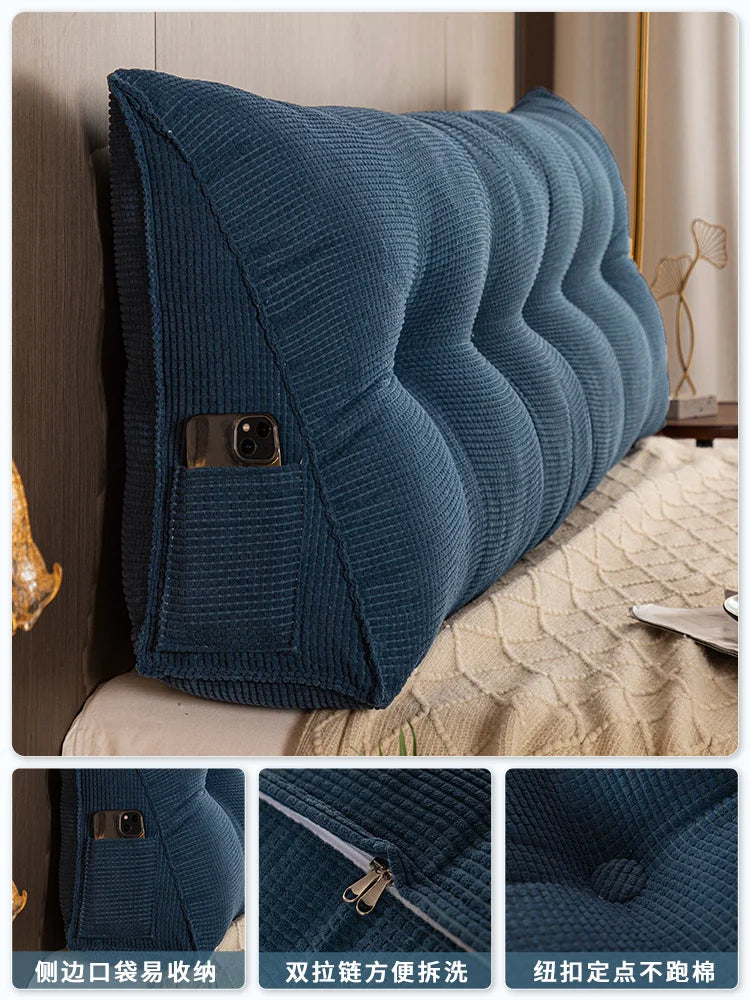 Coussin en tete de lit Confort Déhoussable