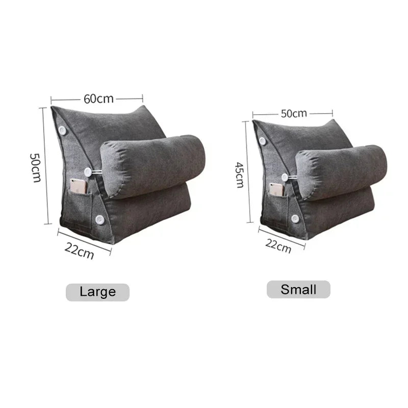 Coussin tete de lit Dossier de Lecture Confort Ergonomique