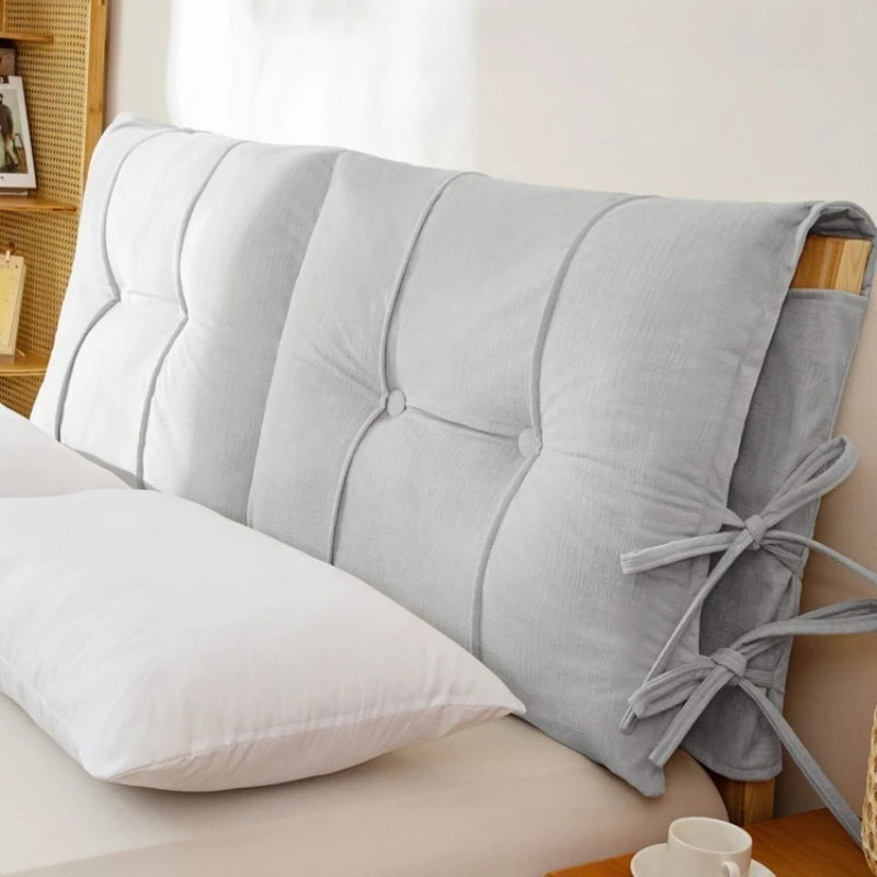 Coussin en tete de lit en coussin doux et ergonomique