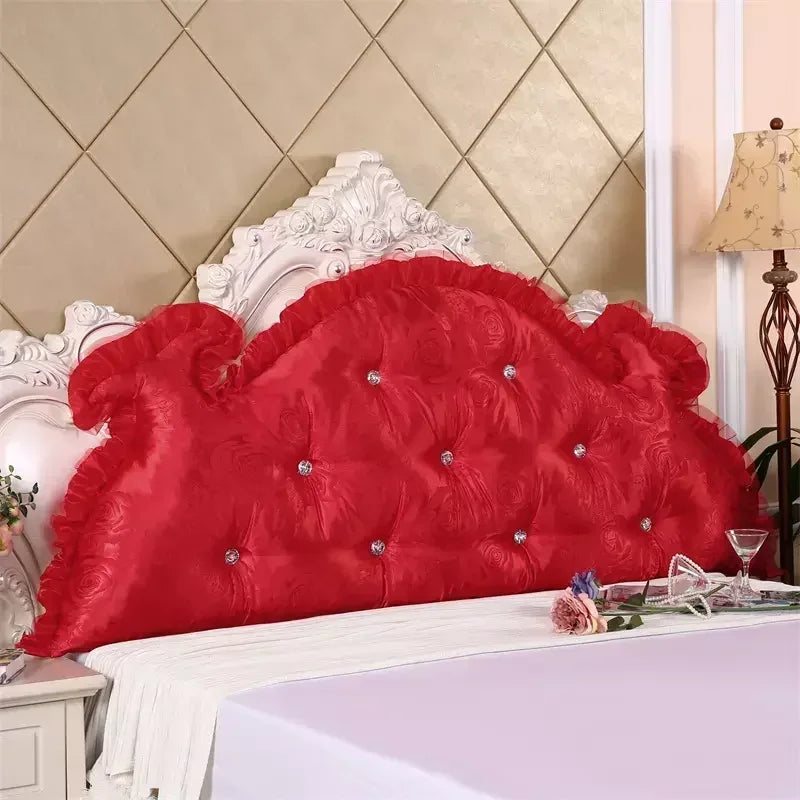 Coussin en tete de lit Princesse Couronne Lavable