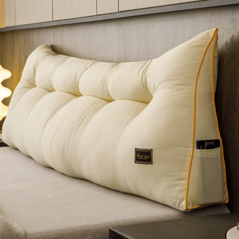 Coussin tete de lit Grand Coussin Dossier Lit Amovible