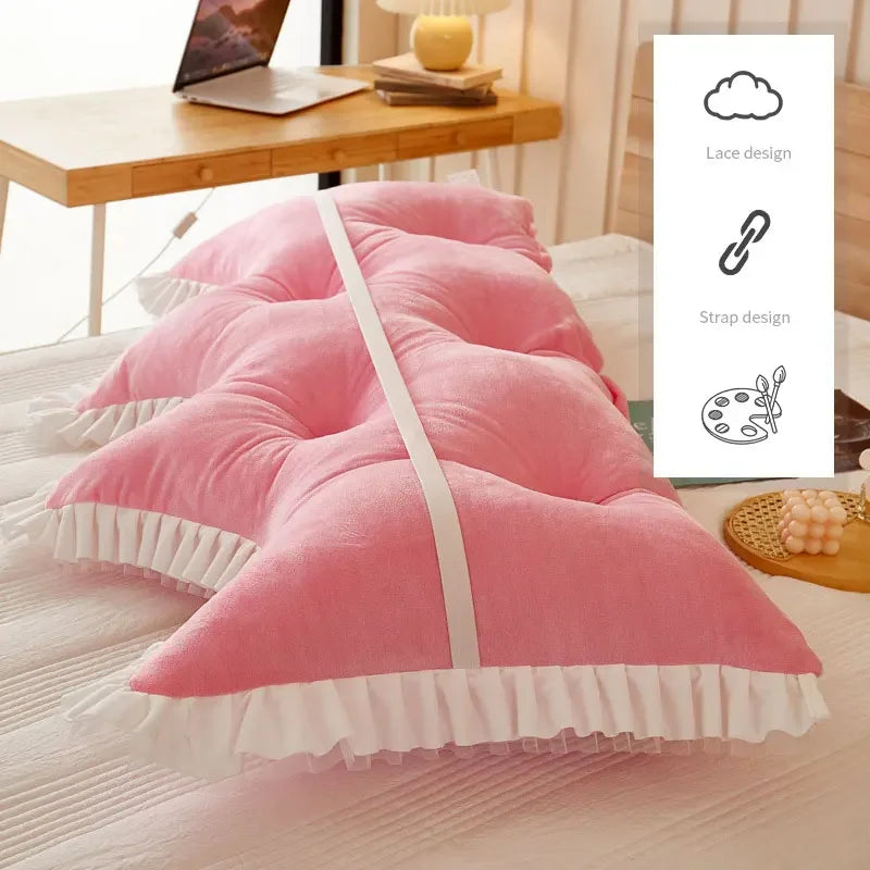 Coussin tete de lit Dossier de Lit Princesse Rose Confort