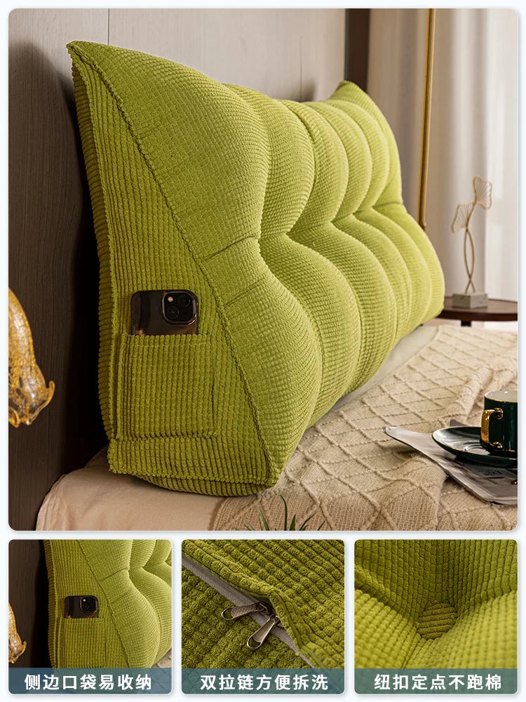 Coussin en tete de lit Grand Confort Déhoussable