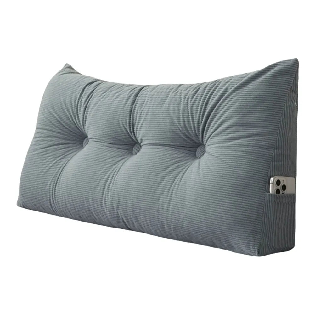 Coussin en tete de lit Triangle avec Poches