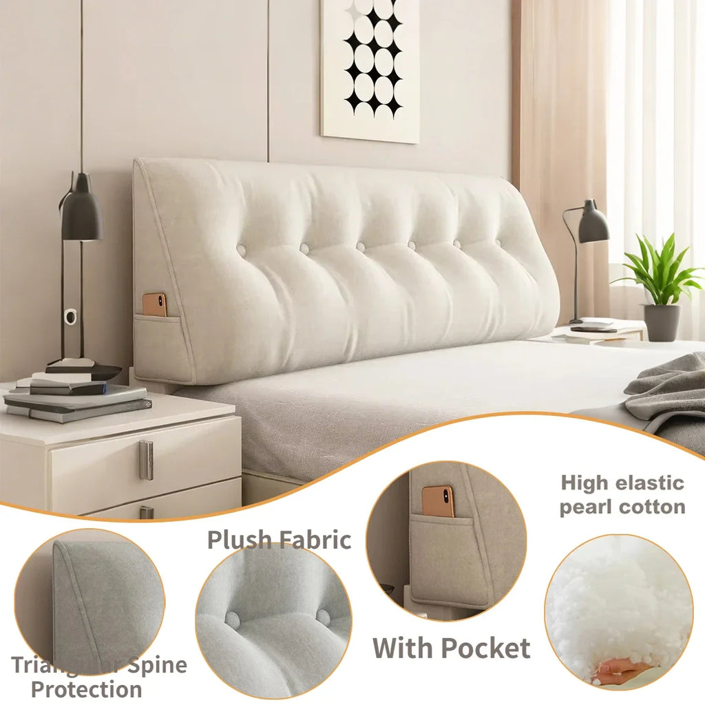 Coussin en tete de lit de Lit Triangular Confort Lecture