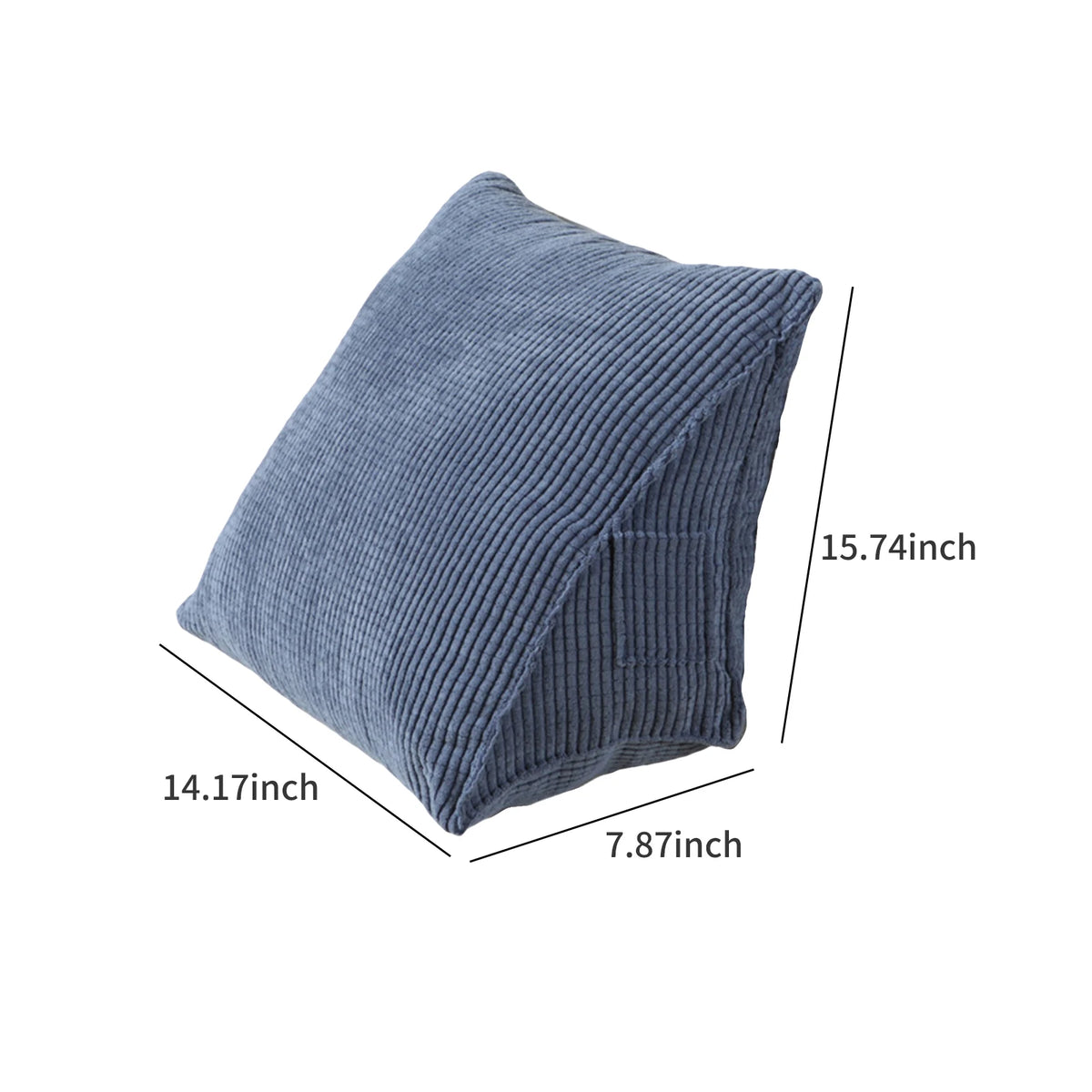 Coussin en tete de lit Triangle Ergonomique : Confort et Soutien Optimal