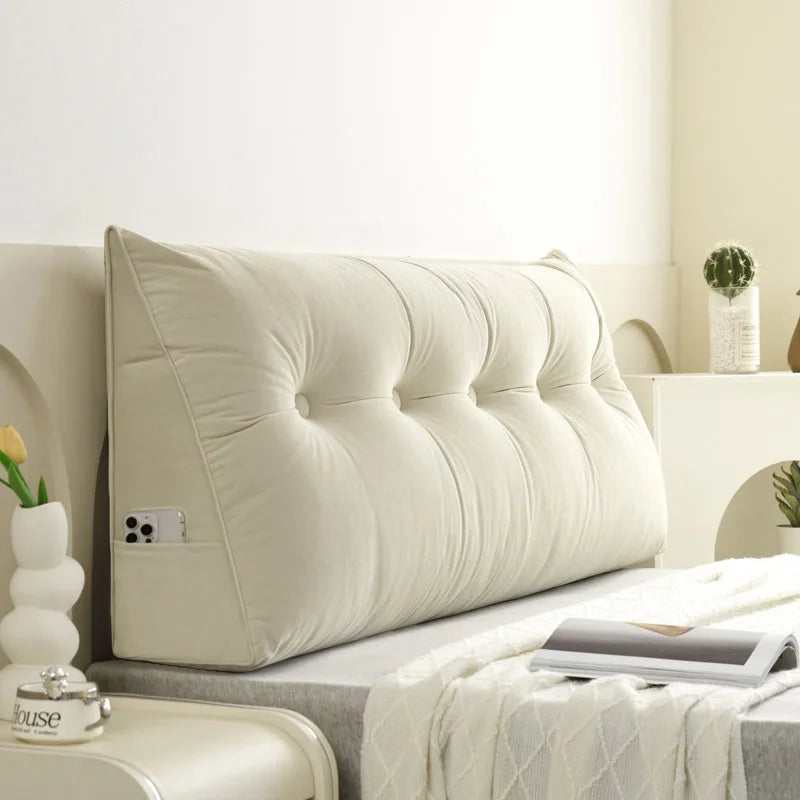 Coussin en tete de lit Triangulaire Confort