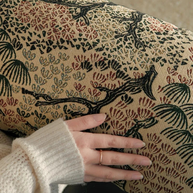 Coussin en tete de lit Décoratif Chinois Pin Rétro 35x90