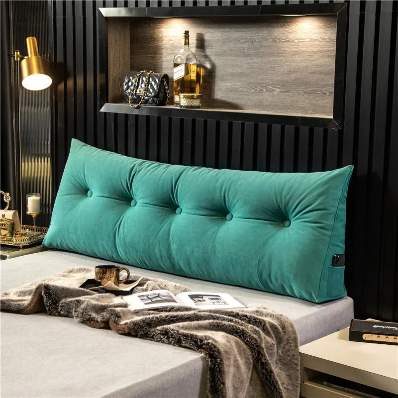 Coussin en tete de lit Dossier Triangle Confort Ultime Déhoussable