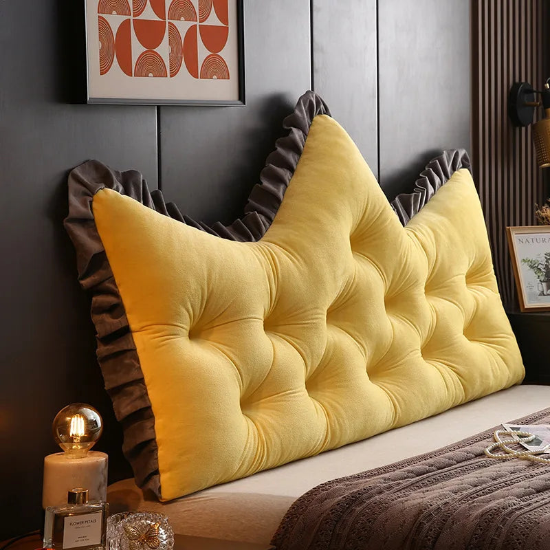 Coussin en tete de lit de tete de lit en tissu