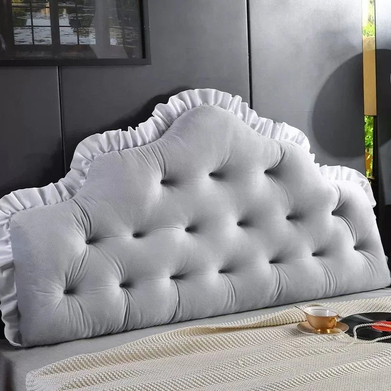 Coussin en tete de lit Douceur Volantée Chic