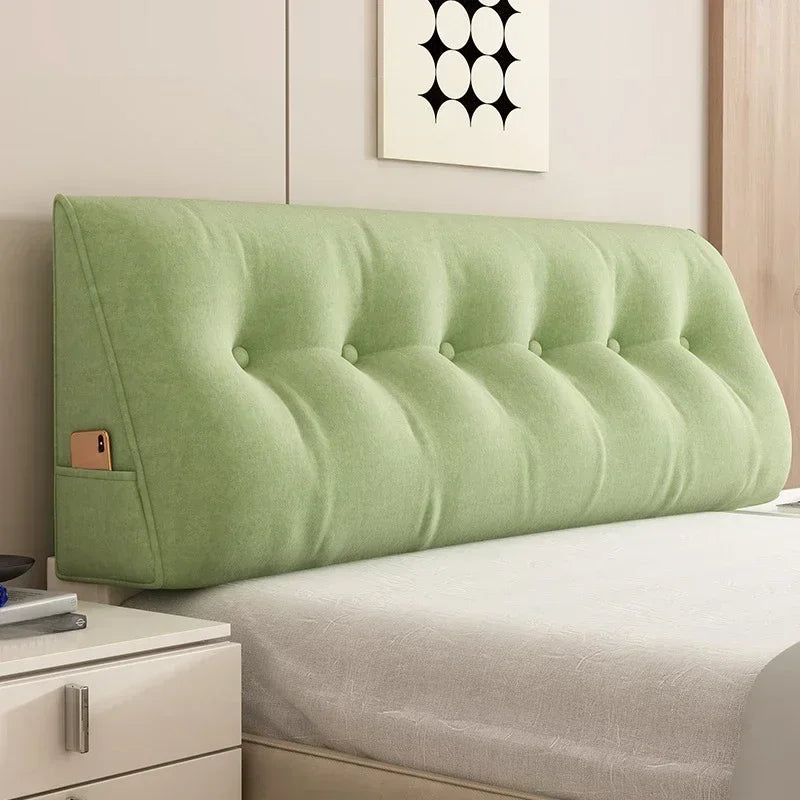 Coussin en tete de lit