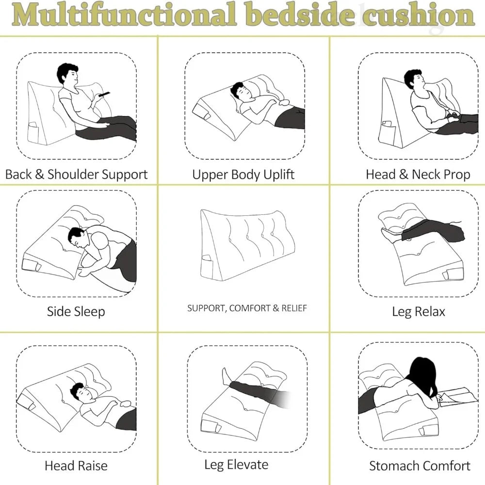 Coussin en tete de lit Dossier Lit Modulable Confort Optimal