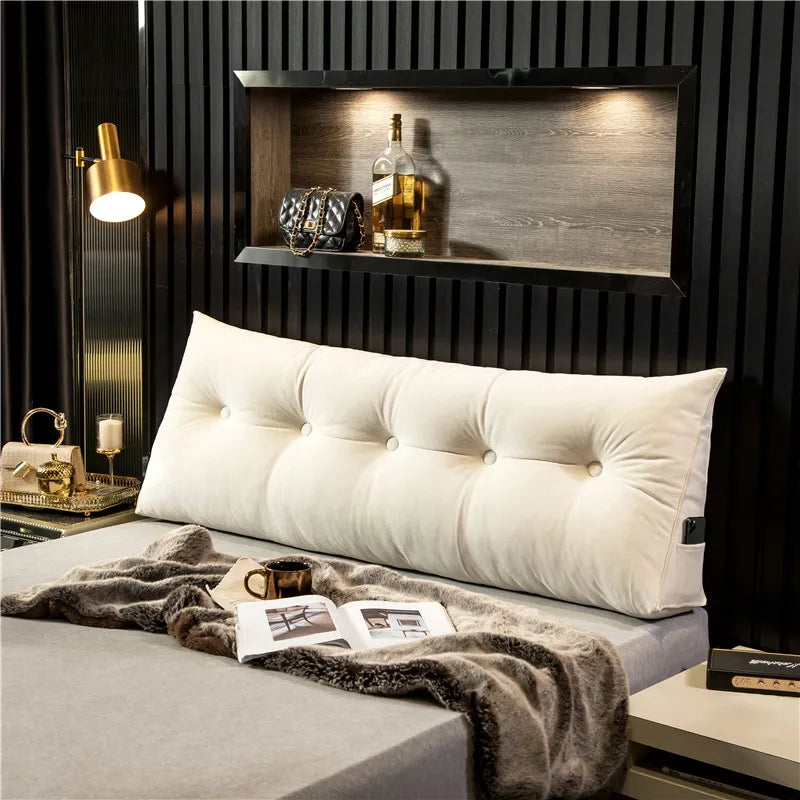 Coussin en tete de lit Dossier Confortable Amovible Lit et Canapé