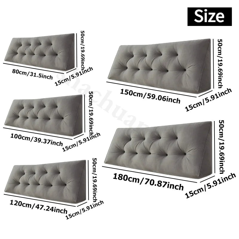 Coussin en tete de lit Dossier Lit Modulable Confort Optimal