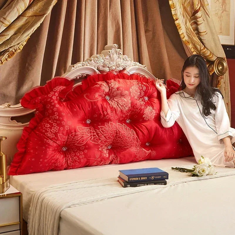 Coussin en tete de lit de Lit Princesse Couronne Déhoussable