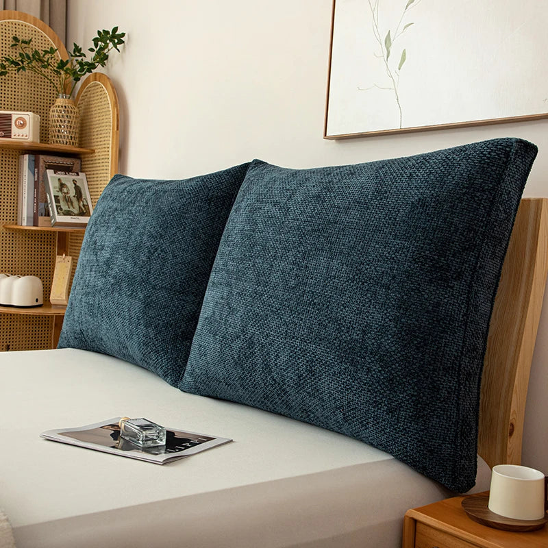 Coussin tete de lit Dossier Tête de Lit Chenille Confort Ultime