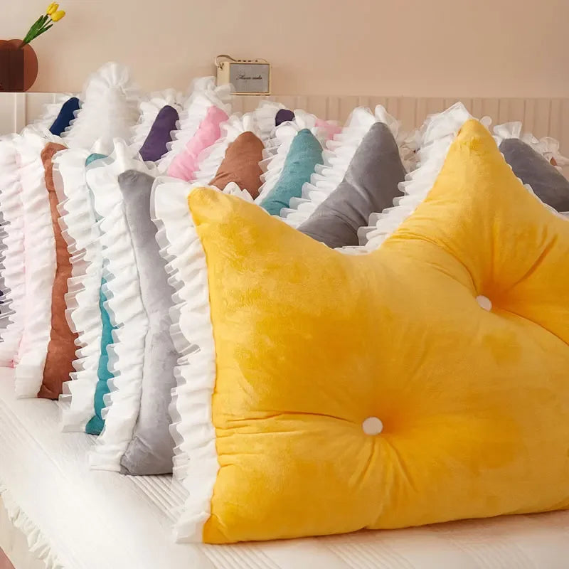 Coussin tete de lit Dossier de Lit Princesse Rose Confort