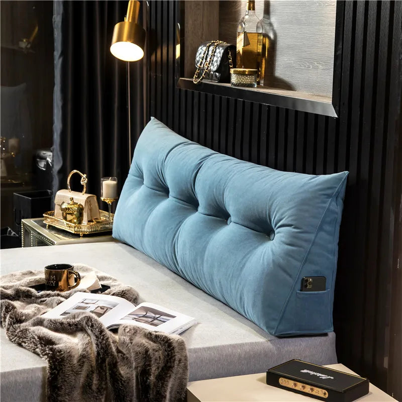 Coussin en tete de lit Dossier Ergonomique Déhoussable – Confort Optimal