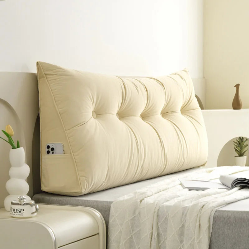 Coussin en tete de lit : Confort Lecture Moderne