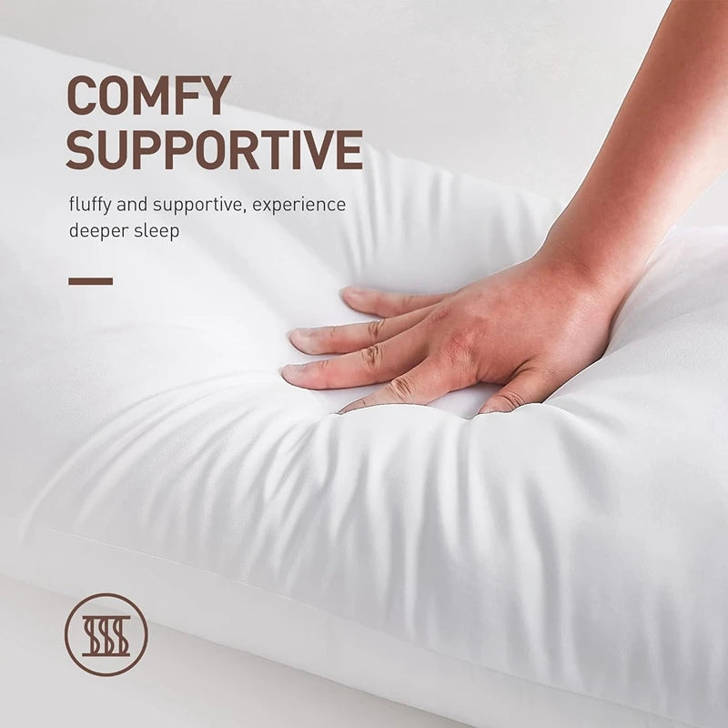 Coussin en tete de lit blanc