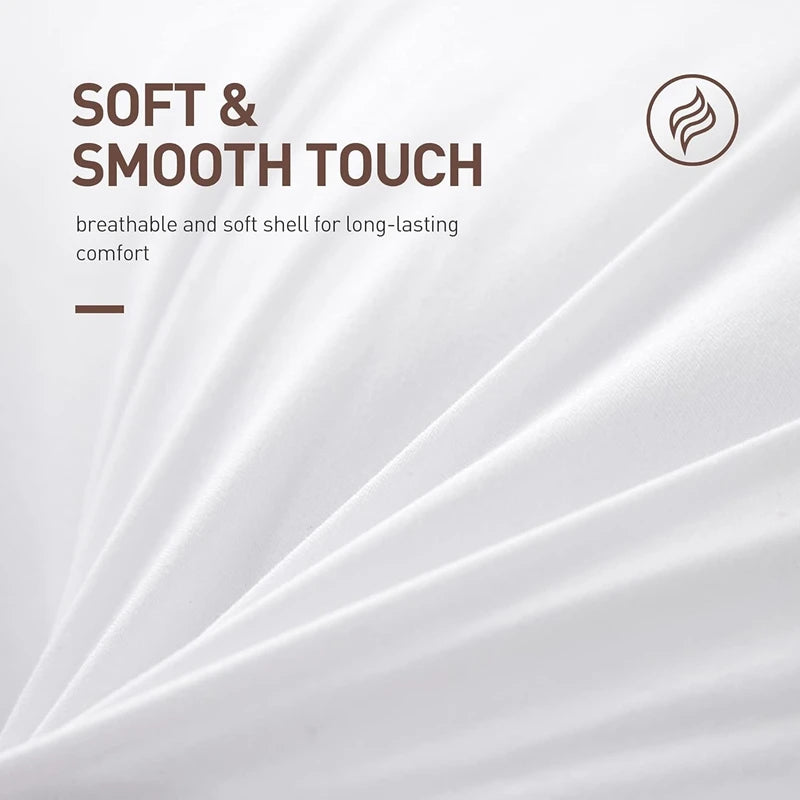 Coussin en tete de lit blanc