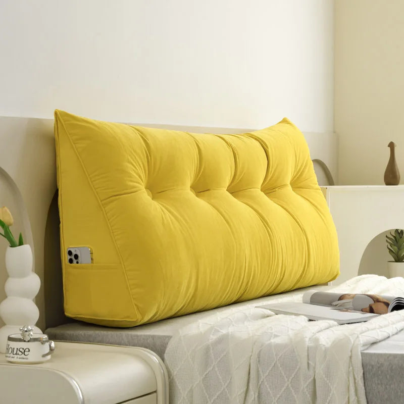 Coussin en tete de lit Triangulaire Confort