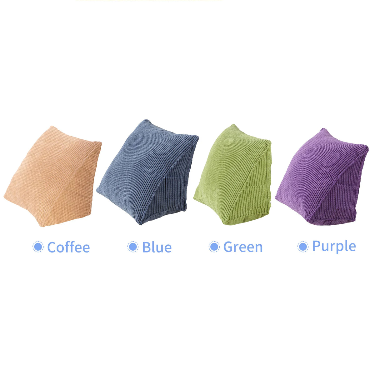 Coussin en tete de lit Triangle Ergonomique : Confort et Soutien Optimal